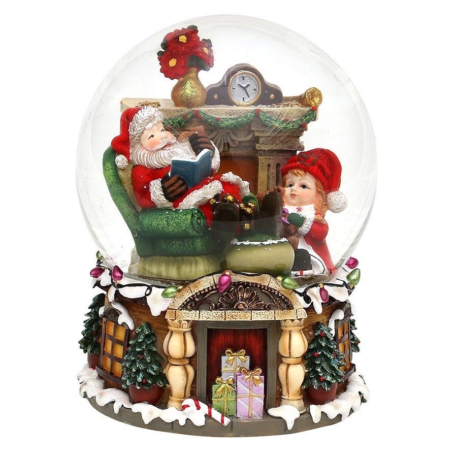 palla di vetro natale