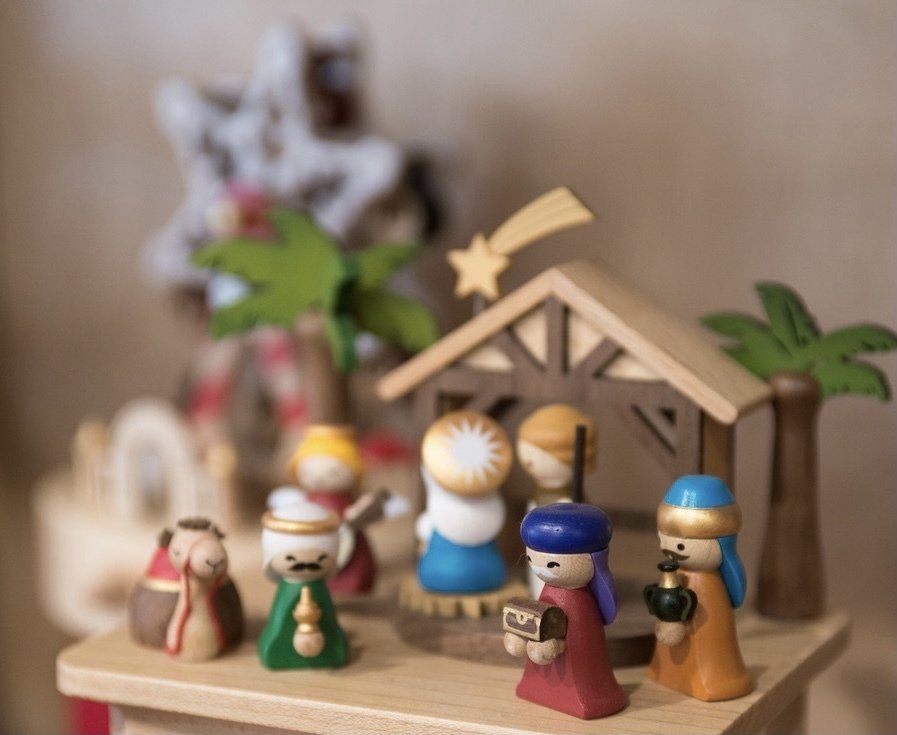 piccolo presepe in legno