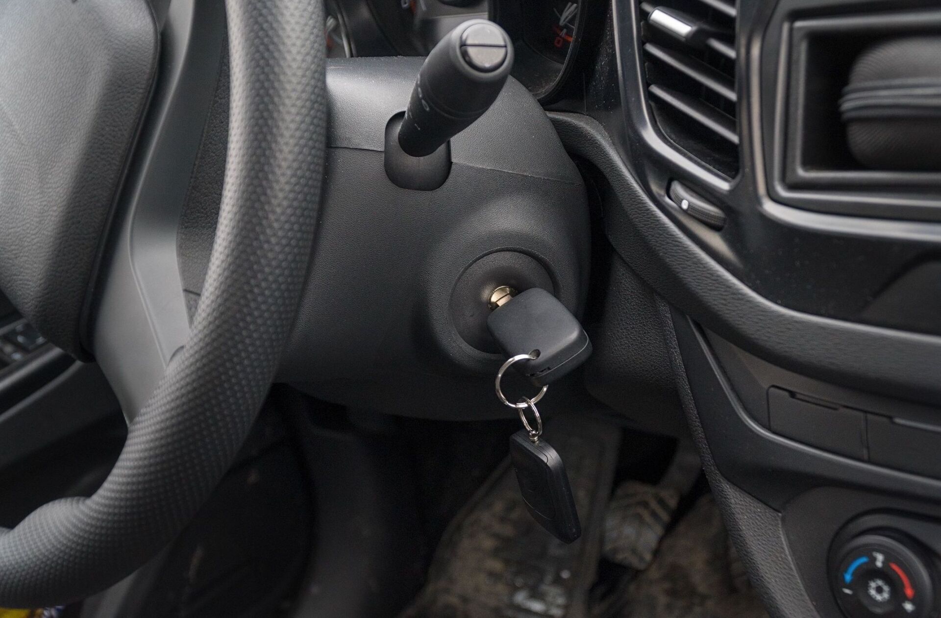 key in car ignition