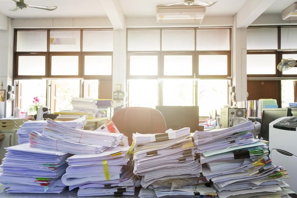 There Are a Lot of Papers on the Desk in the Office — Demco in Currumbin Waters, QLD