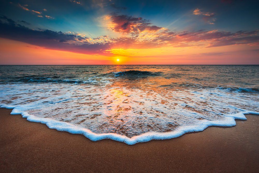 Beautiful Sunrise Over the Sea — Menai, NSW — Sydney Care Dental
