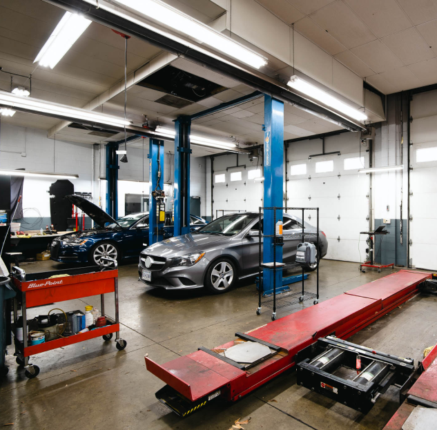 Vehicles Ready For Repair at The Euro Shop - German Auto Repair in Richmond