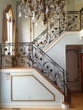 Anvil Iron Works — Ornate Stairway in Sicklerville NJ