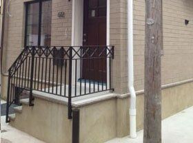 Anvil Iron Works — Railing to Front Door in Sicklerville, NJ