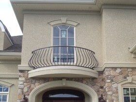 Anvil Iron Works — Balcony Outside of Window in Sicklerville, NJ