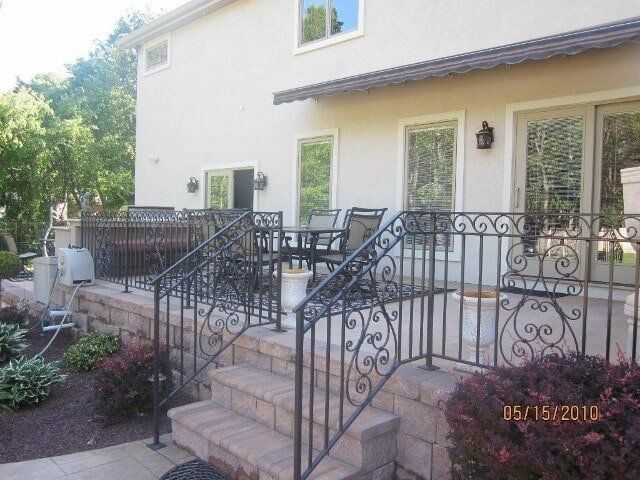 Anvil Iron Works — Railing on Deck in Sicklerville, NJ