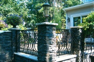 Anvil Iron Works — Corner Railing in Sicklerville, NJ