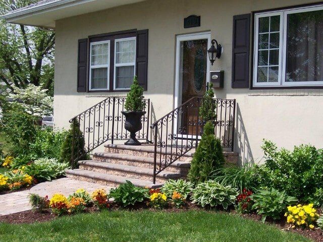 Anvil Iron Works — Railing on Home in Sicklerville, NJ