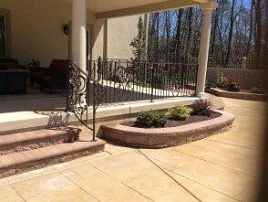Anvil Iron Works — Railings on Front Steps Side-View in Sicklerville, NJ