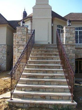 Anvil Iron Works — Stone Stairway in Sicklerville NJ