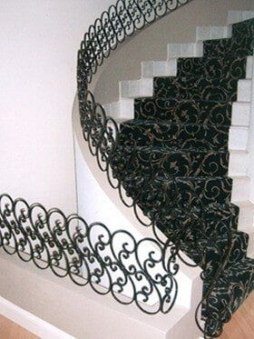 Anvil Iron Works — Curved Stairway in Sicklerville NJ