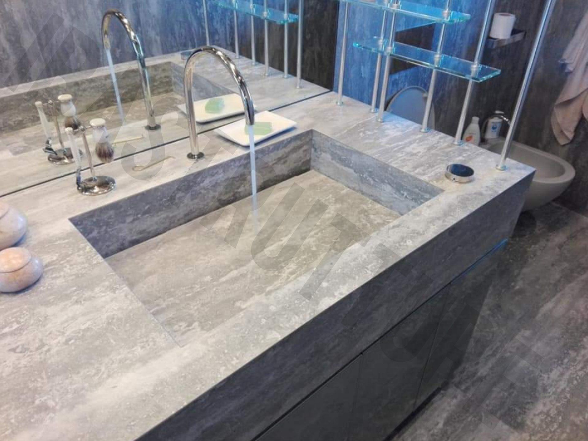 lavabo su misura, doccia personalizzata, milano, bagno personalizzato, spa in casa