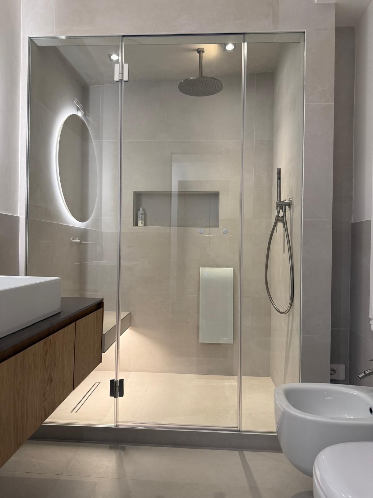 doccia su misura, doccia personalizzata, milano, bagno personalizzato, spa in casa