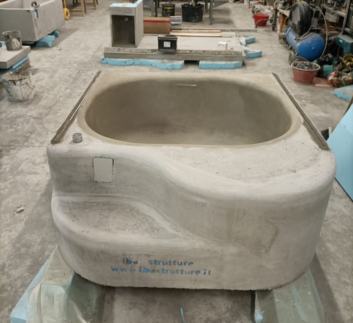 vasca su misura, xps