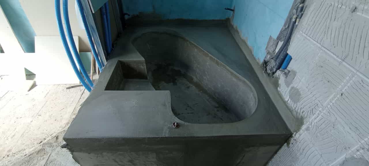 vasca su misura, xps