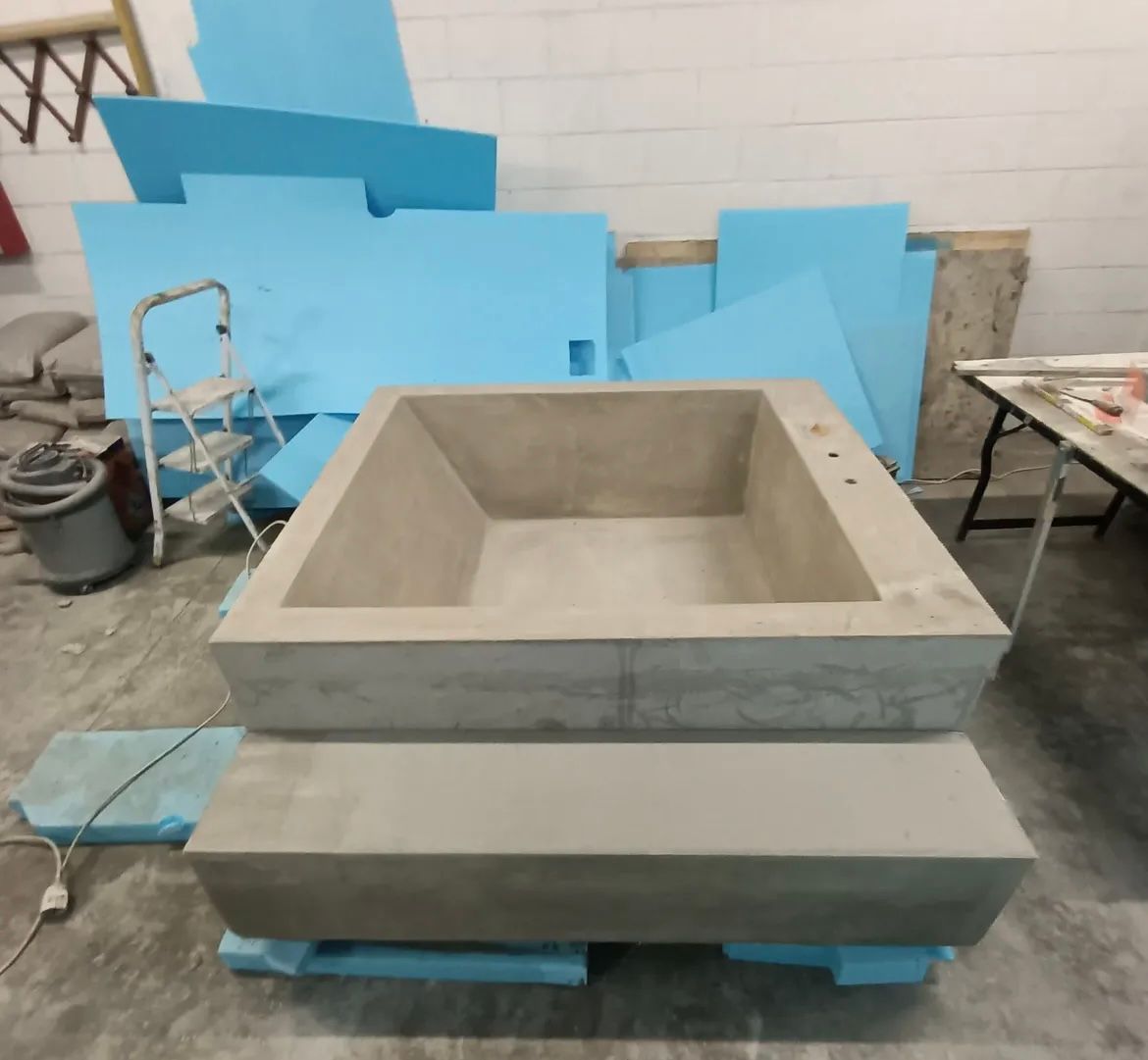 vasca su misura, xps