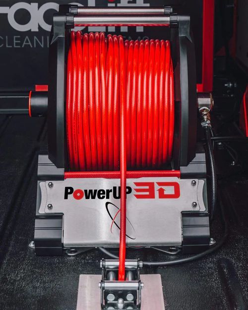 Window cleaning water hose system