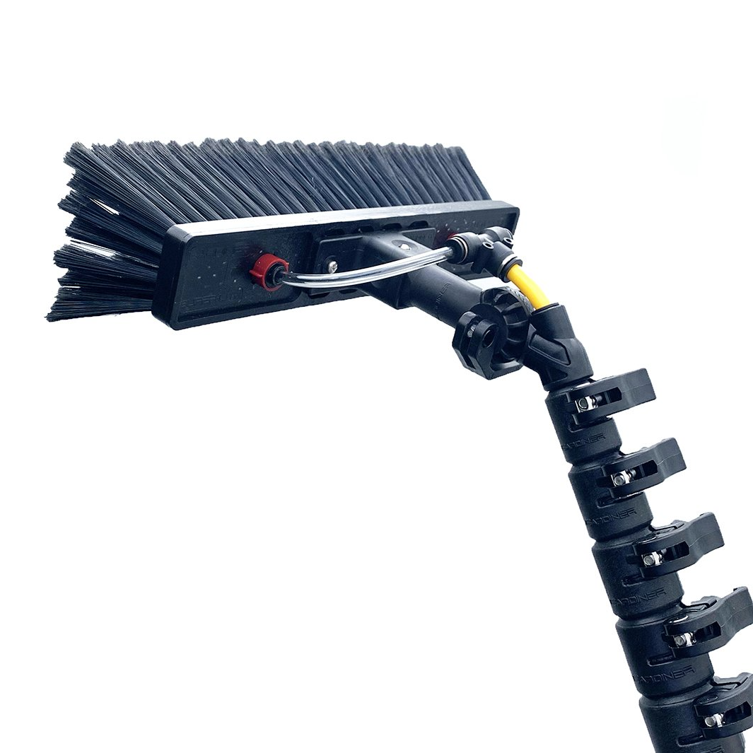 Carbon fibre pole system