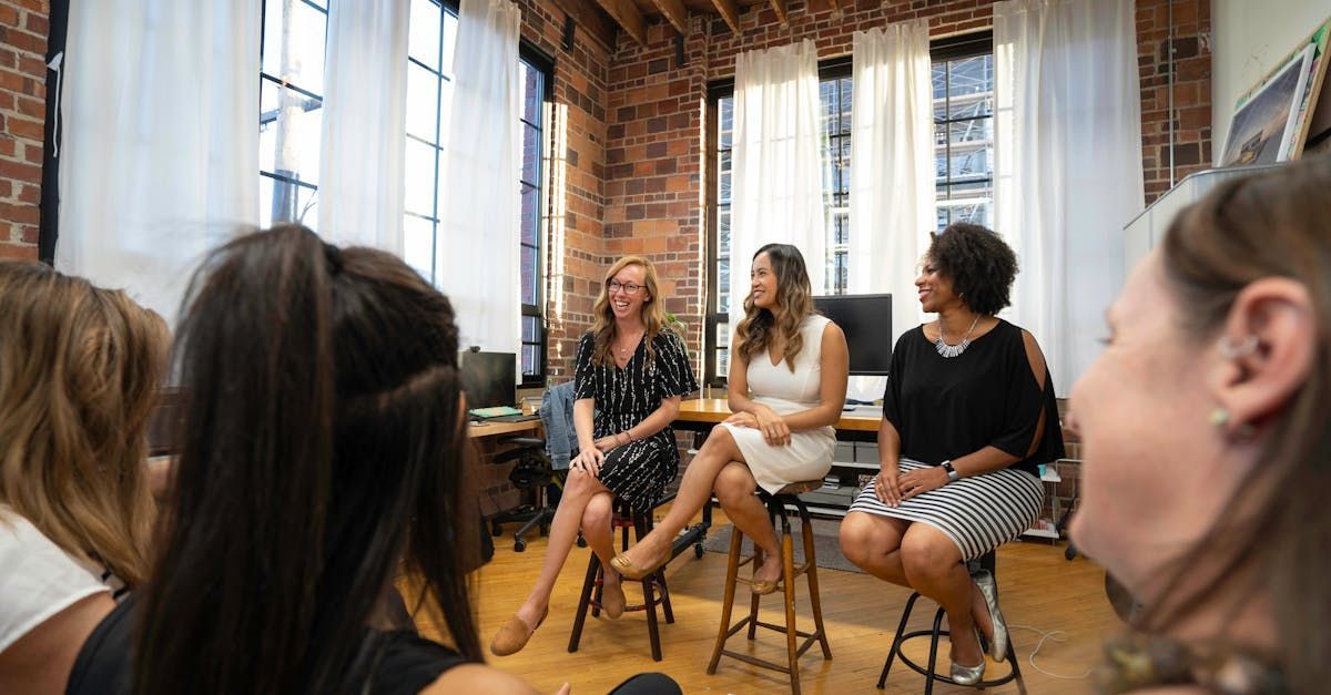 3 women giving a talk