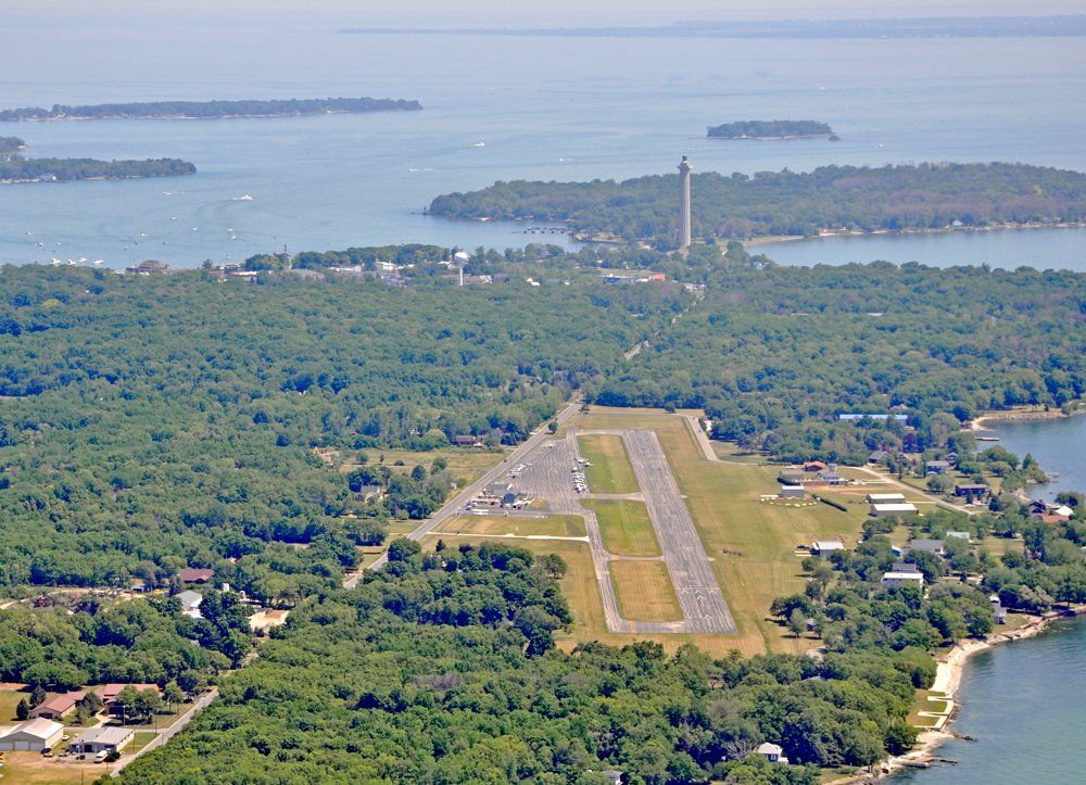 Attorneys — Aerial View Of Put In Bay's Airport in Port Clinton, OH