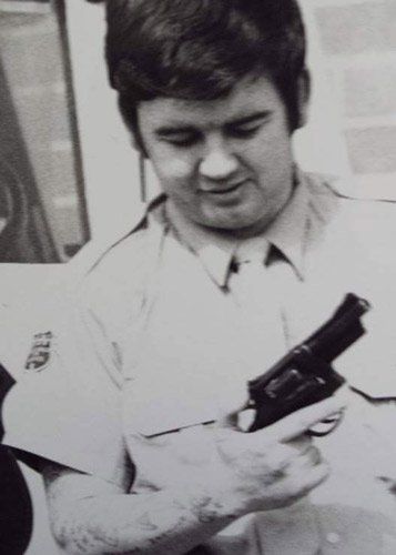 man holding gun
