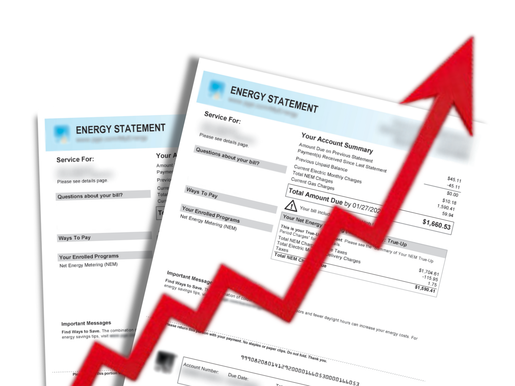 True Up Bill Rising? Electric Costs are making your True up Bill appear again!