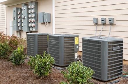 Heating and Cooling — Apartment Air Conditioners and Electric Meters in Racine, WI