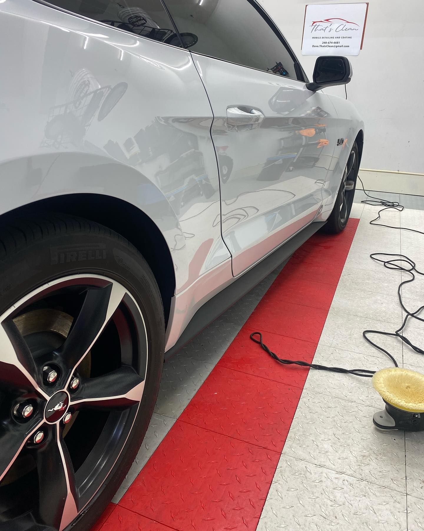 A silver lexus cleaned by thats clean