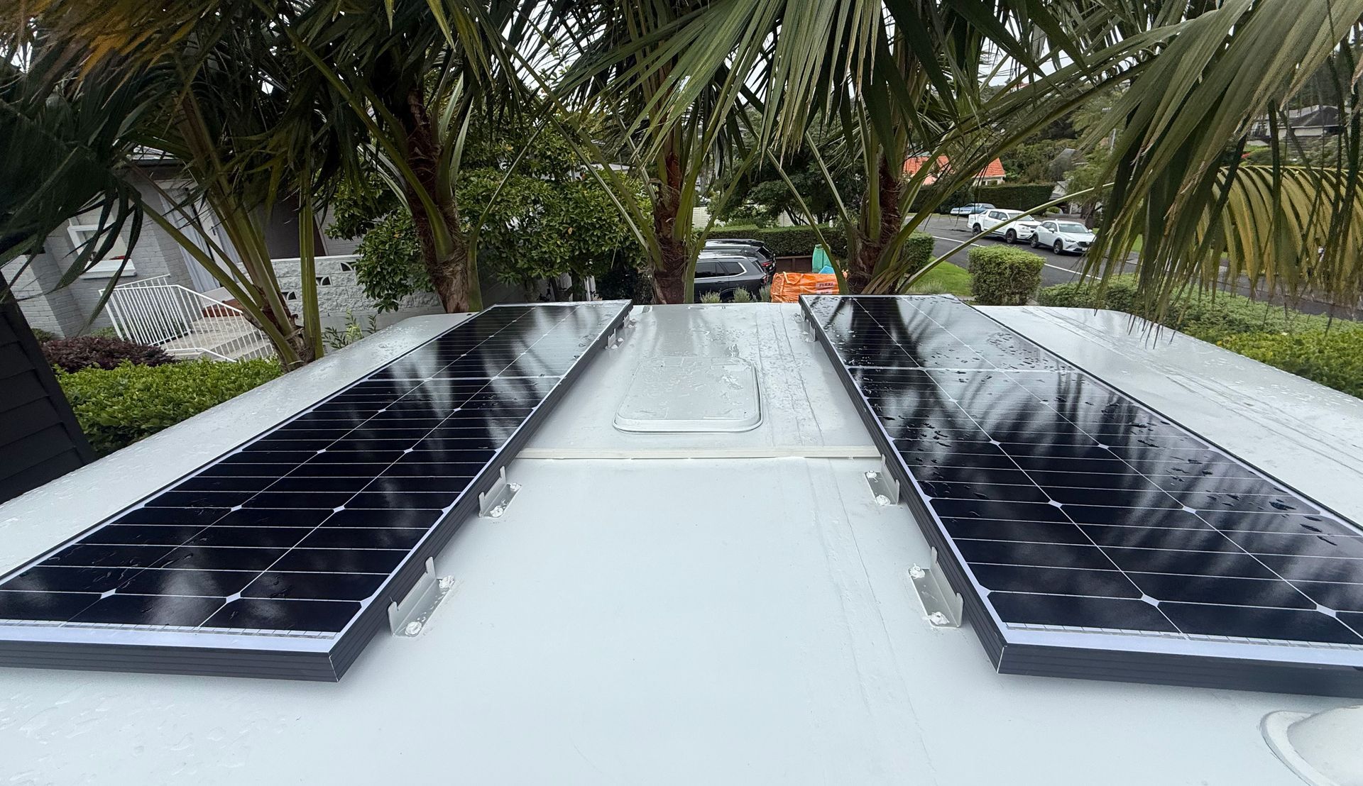 Install 2  solar panles