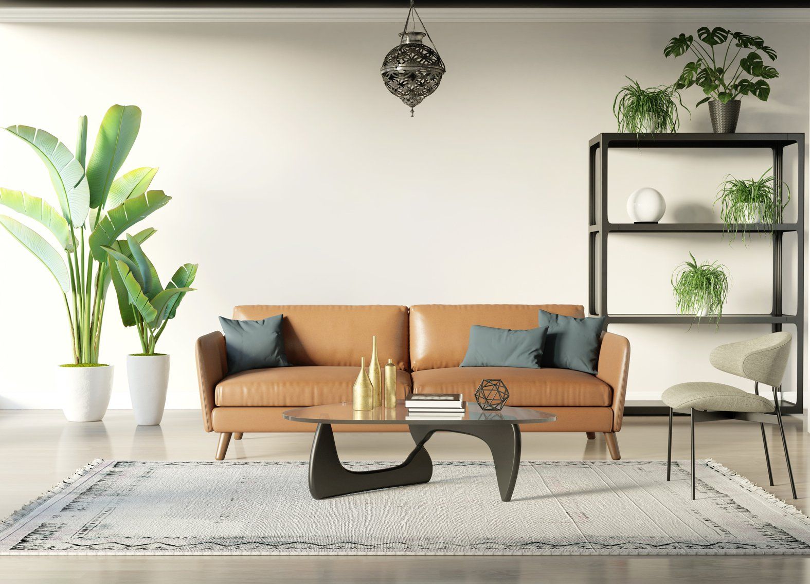 Modern Living Room — Broward County, FL — Indoor Air Quality Corporation