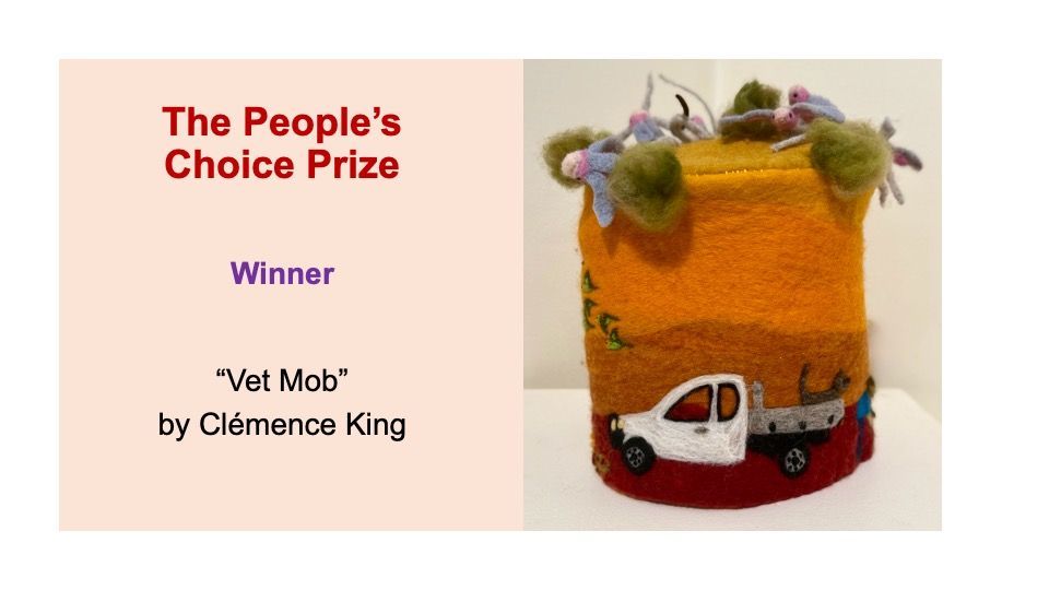 The people 's choice prize winner vet mob by clemence king