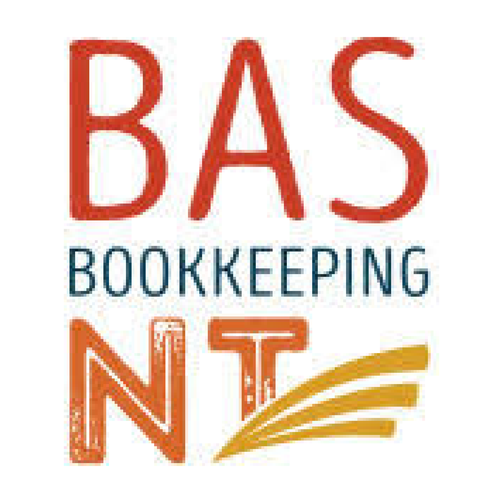 Bas bookkeeping nt logo on a white background