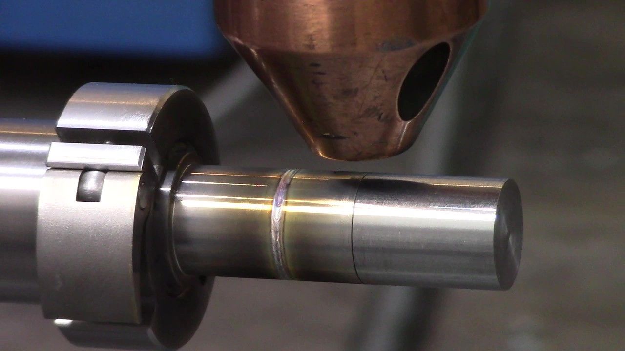 Laser Welding of a nuclear energy component