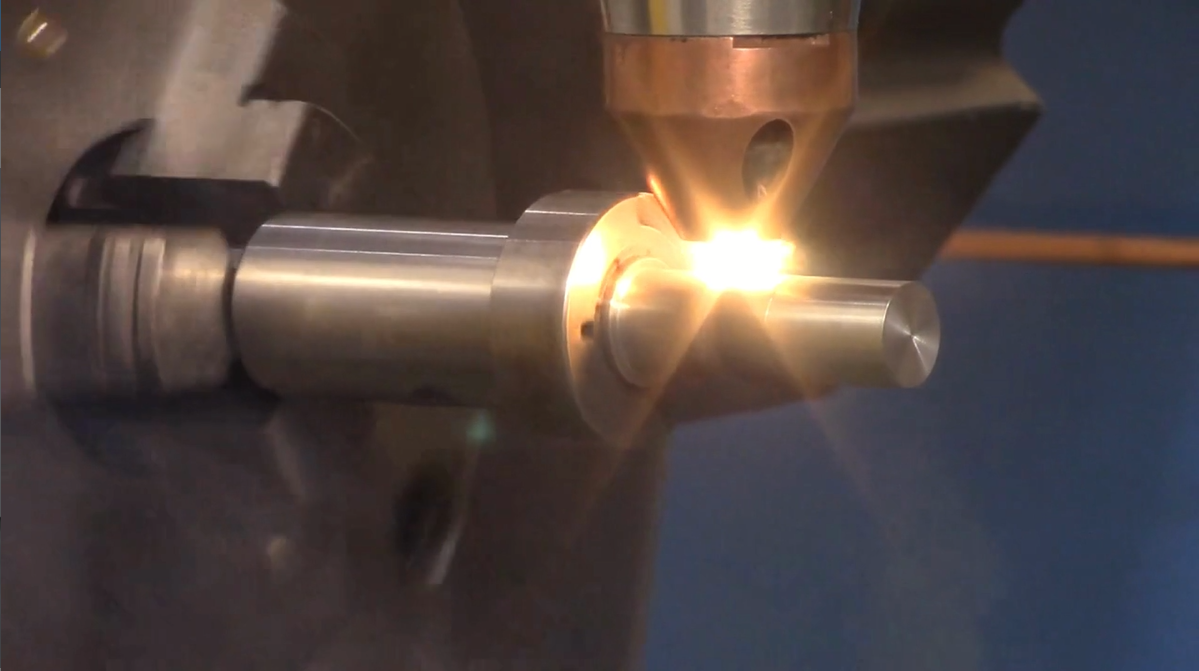 Laser Welding of a nuclear energy component