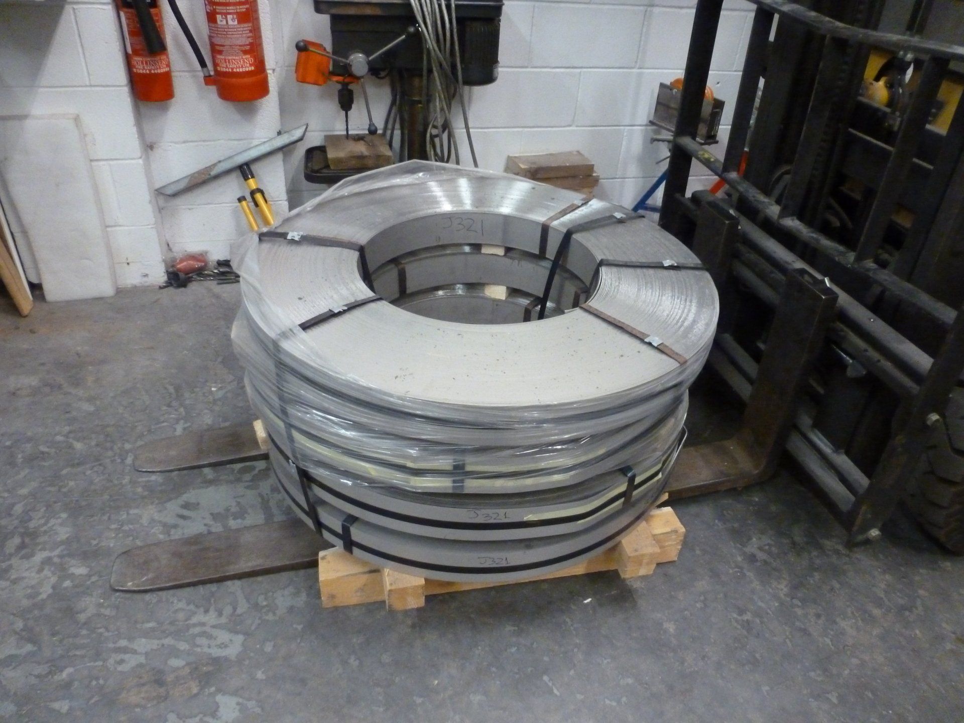 Stainless steel coil