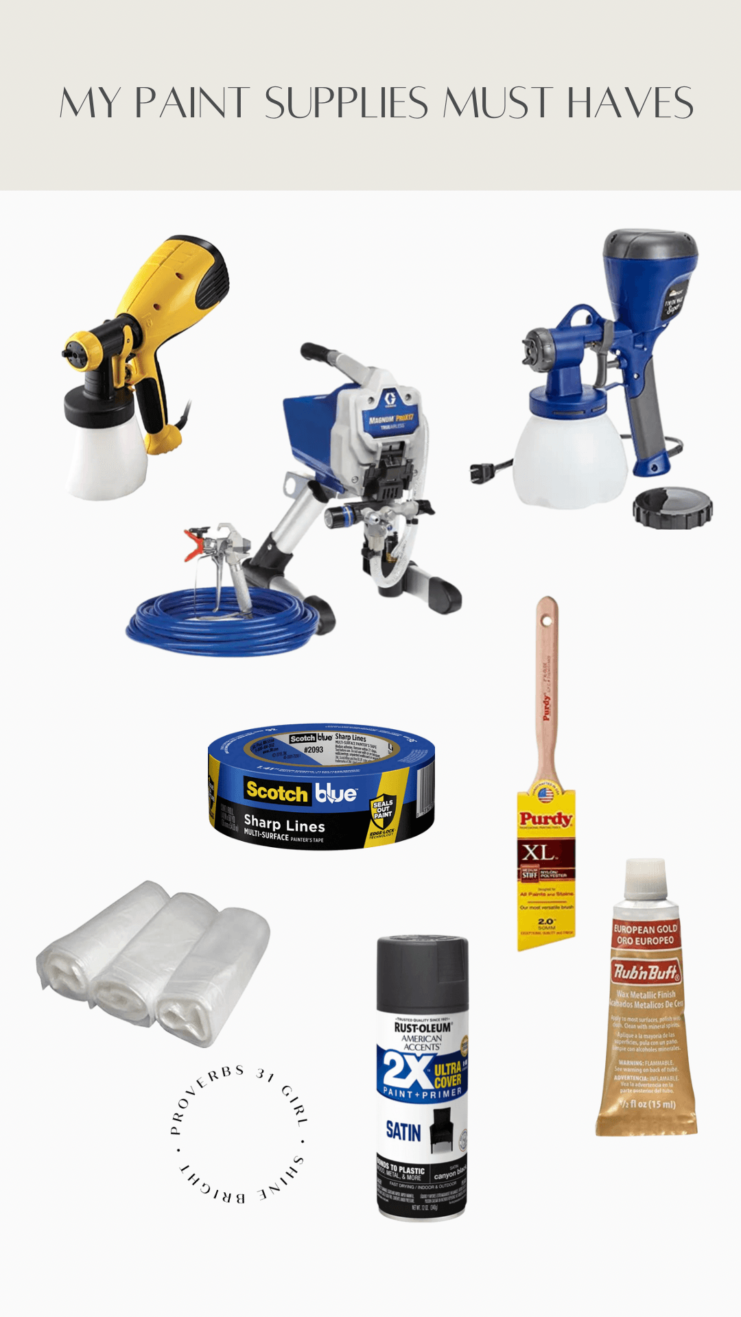 Paint Tools and Supplies You Didn't Know You Needed