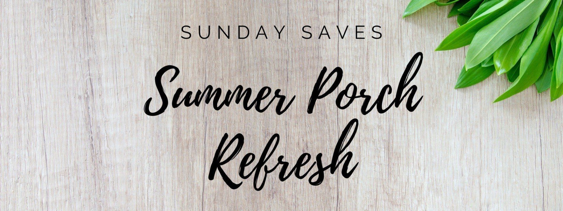 END OF SUMMER PATIO DEALS