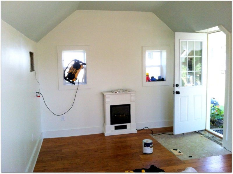 Board and Batten and Tiling