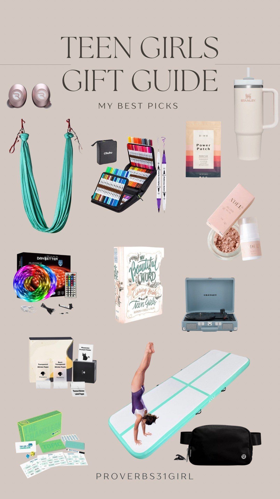 TEEN GIRL GIFT GUIDE