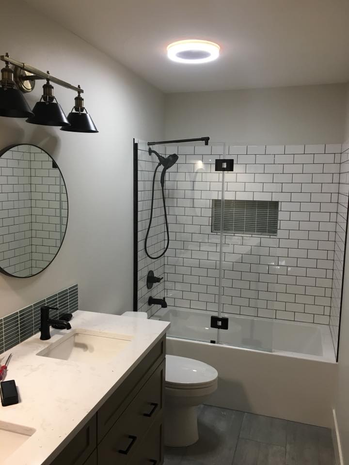 Newly Renovated Bathroom — Hickman, NE — Crawford Plumbing