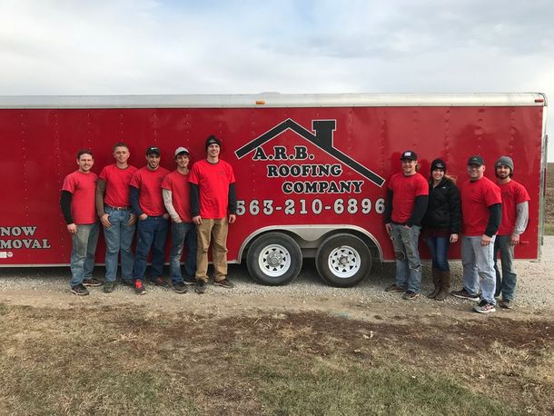 Team of experts from ARB Roofing Company
