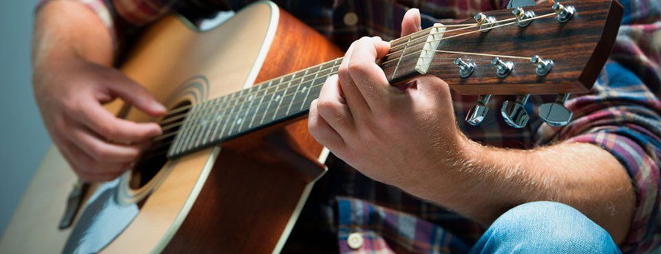 Man playing guitar