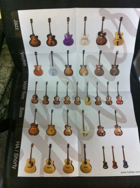 guitars hofner