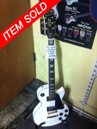 Epiphone Les Paul custom guitar
