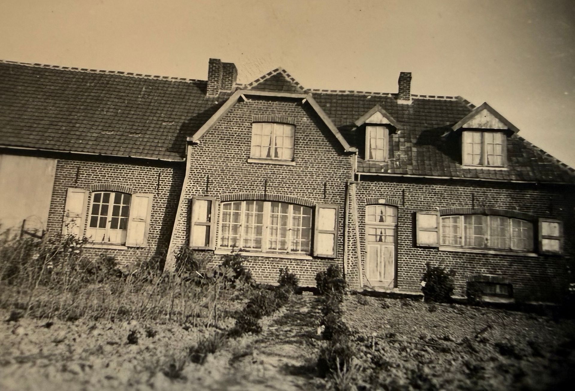 De oorspronkelijke hoeve jaren 20