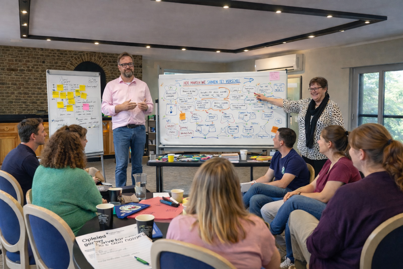 Strategische dagen op Hoeve Hestia