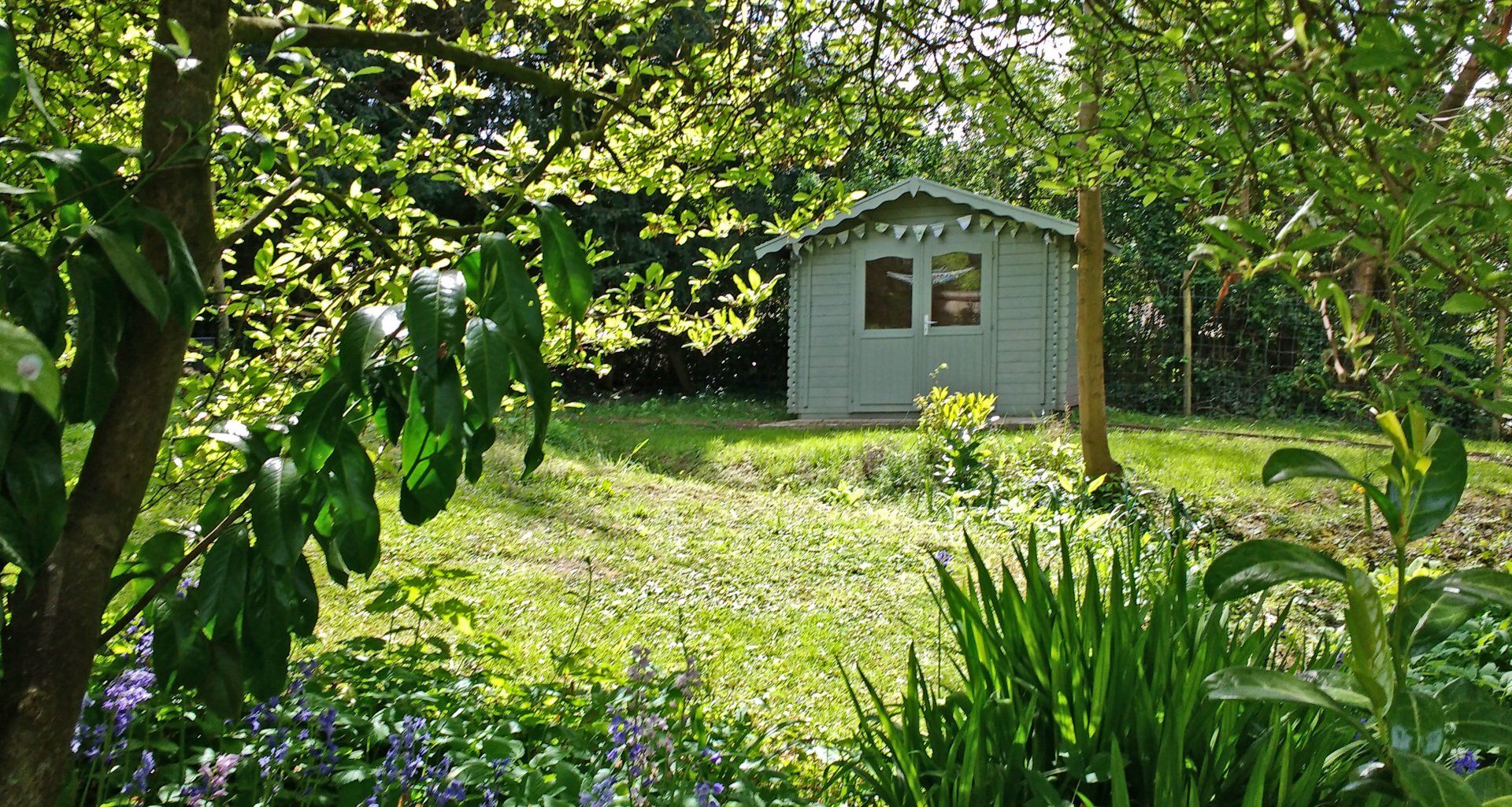 Summer house in self catering New Forest garden