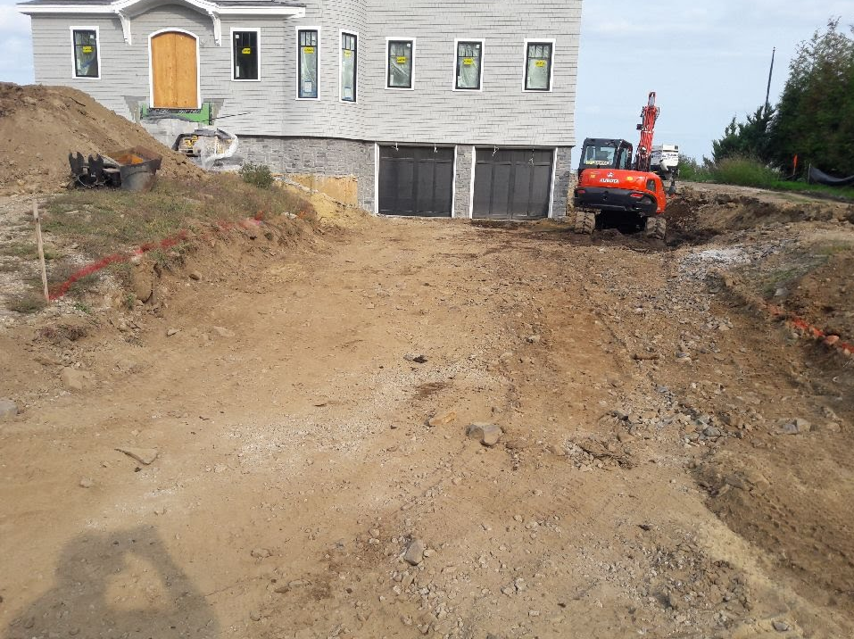 On Going Driveway Construction