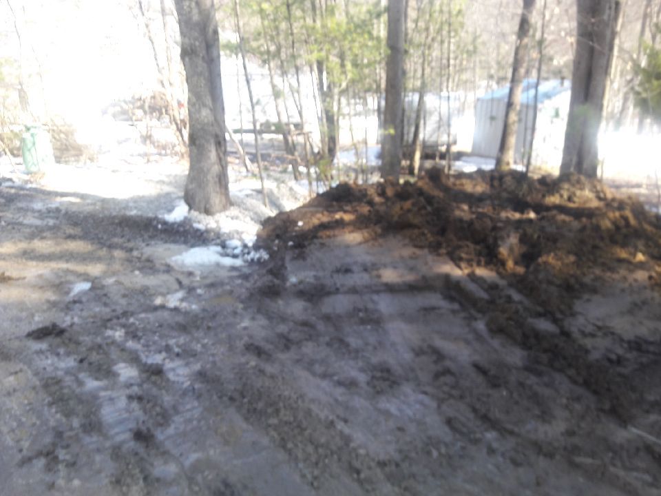 Muddy Construction Area