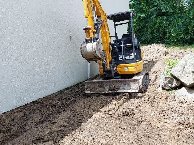 A Small Excavator